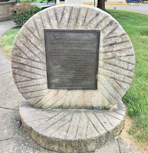 FOUNDER CAPT. WILLIAM SHANNON WAR MEMORIAL