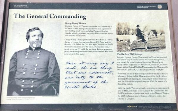 THE GENERAL COMMANDING WAR MEMORIAL PANEL