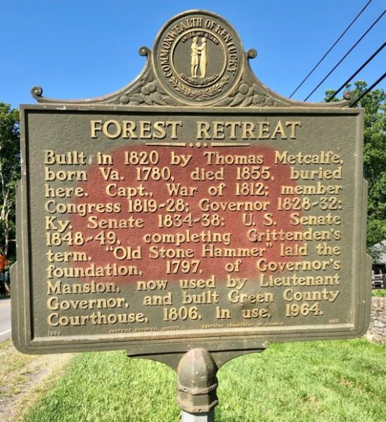 FOREST RETREAT WAR MEMORIAL MARKER