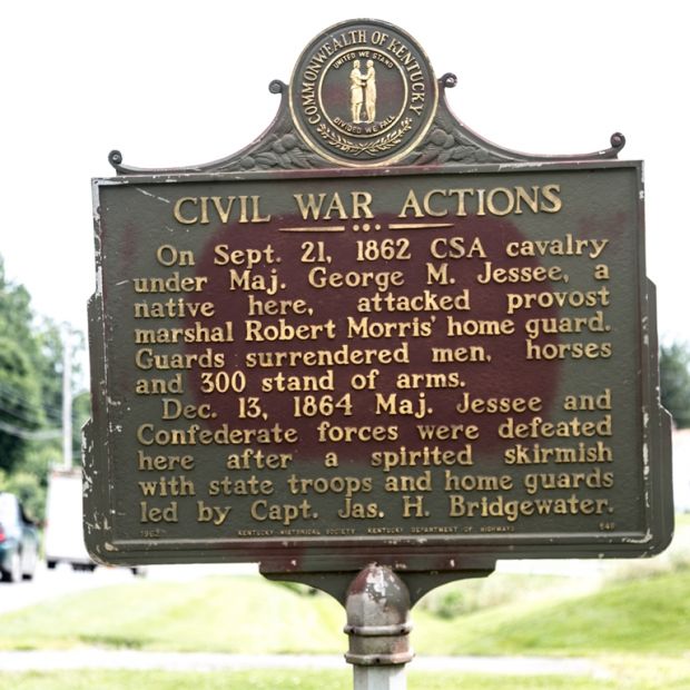 CIVIL WAR ACTIONS WAR MEMORIAL MARKER