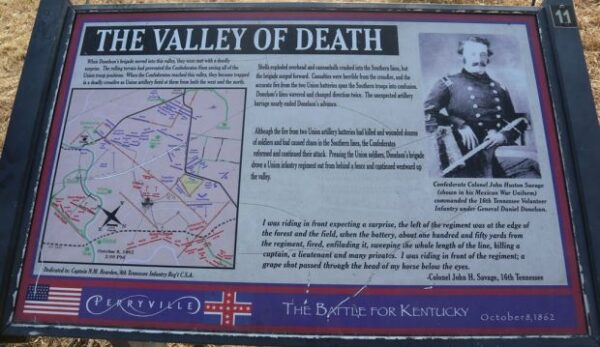 THE VALLEY OF DEATH MEMORIAL PANEL