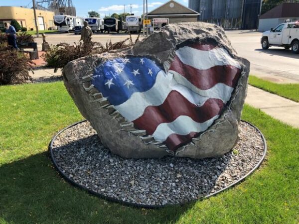 SAINT ANSGAR FREEDOM ROCK VETERANS MEMORIAL SIDE C