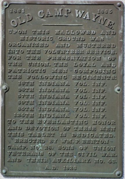 OLD CAMP WAY WAR MEMORIAL PLAQUE