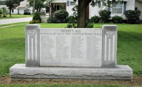 MODOC WORLD WAR II VETERANS MEMORIAL