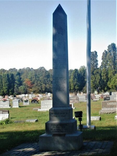 CITIZENS OF MATTHEWS ARMED FORCES MEMORIAL