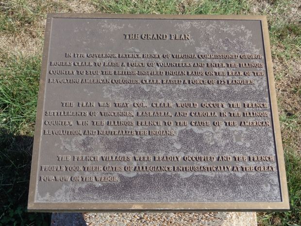 THE GRAND PLAN REVOLUTIONARY WAR MEMORIAL PLAQUE