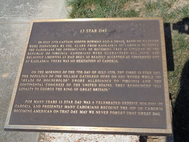 13 STAR DAY MEMORIAL PLAQUE