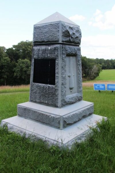 SCHULTZ’S BATTERY M WAR MEMORIAL BACK