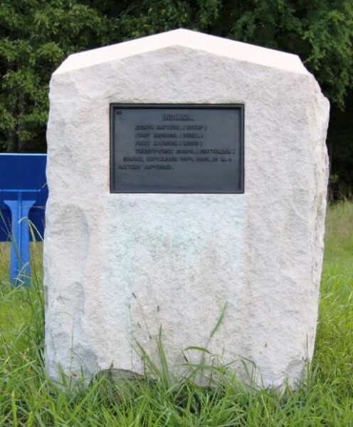 INDIANA. EIGHT BATTERY WAR MEMORIAL