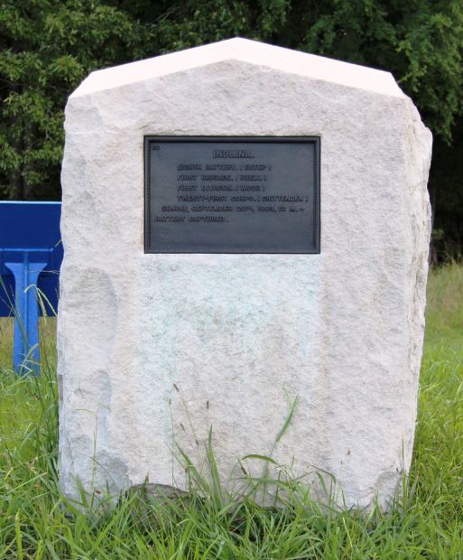 INDIANA. EIGHT BATTERY WAR MEMORIAL