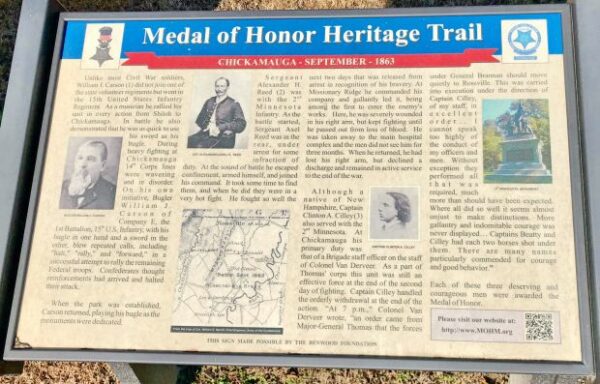 MEDAL OF HONOR HERITAGE TRAIL MEMORIAL PLAQUE A