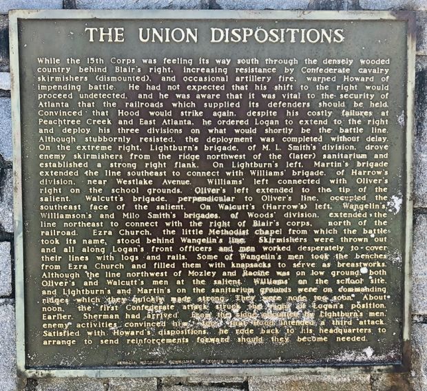 THE UNION DISPOSITIONS WAR MEMORIAL PLAQUE