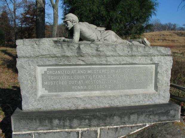 96TH REGIMENT PENNSYLVANIA VOLUNTEERS WAR MEMORIAL
