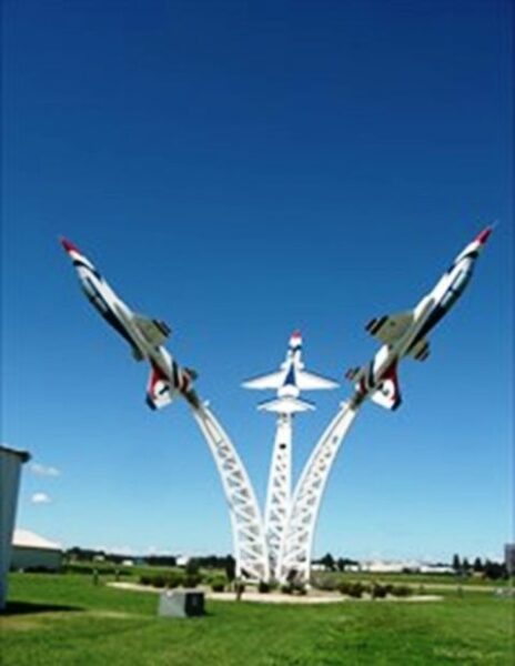 THE STORY OF THE THREE T-38 TALON THUNDERBIRD JETS MEMORIAL