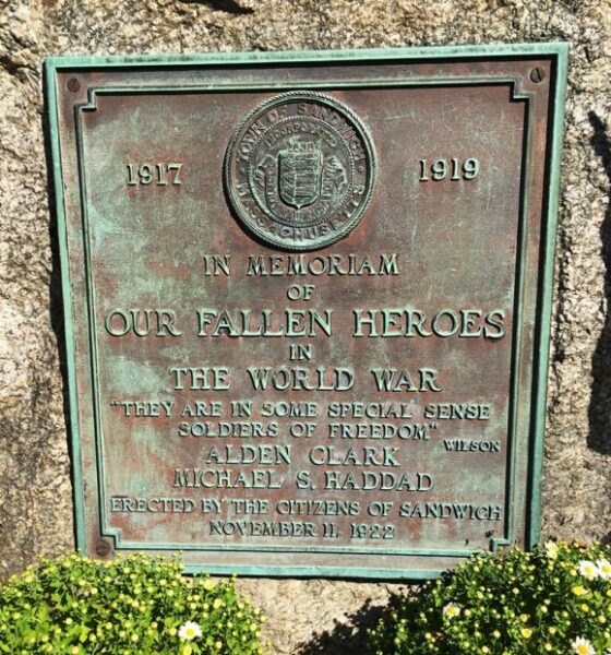 OUR FALLEN HEROES IN THE WORLD WAR MEMORIAL PLAQUE