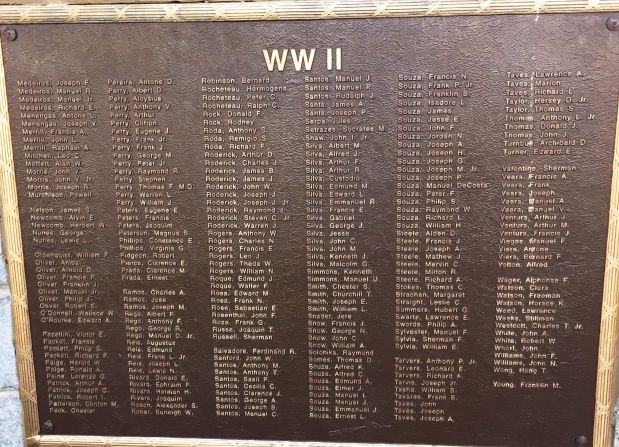 VETERANS OF PROVINCETOWN MEMORIAL PLAQUE B