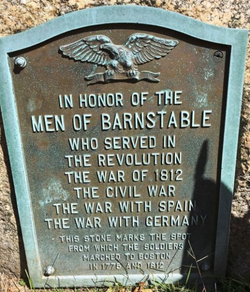 MEN OF BARNSTABLE WAR MEMORIAL PLAQUE