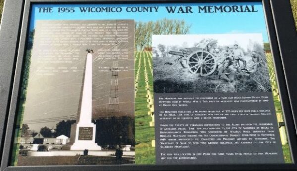THE 1955 WICOMICO COUNTY WAR MEMORIAL PANEL