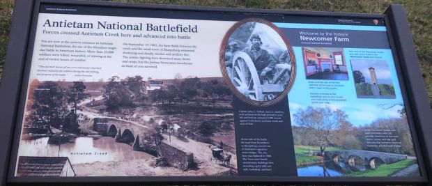 ANTIETAM NATIONAL BATTLEFIELD MEMORIAL PANEL
