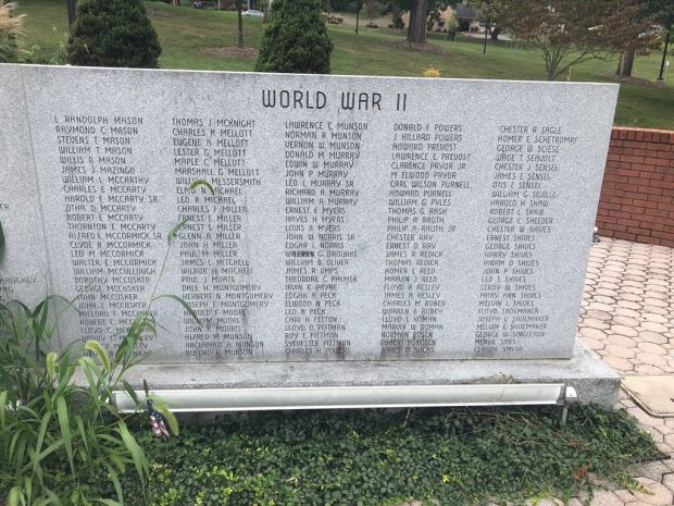 V.F.W. POST 10502 WAR VETERANS MEMORIAL PANEL D