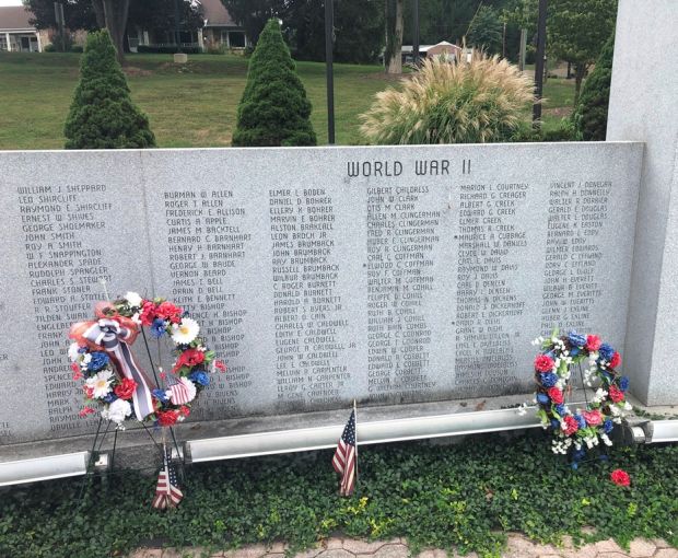 V.F.W. POST 10502 WAR VETERANS MEMORIAL PANEL B