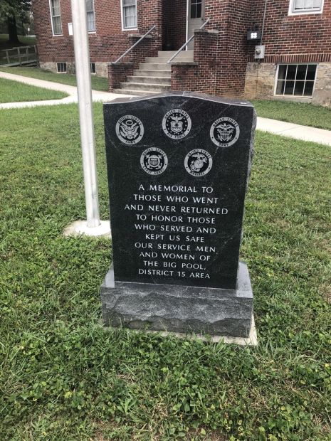 BIG POOL DISTRICT 15 VETERANS MEMORIAL