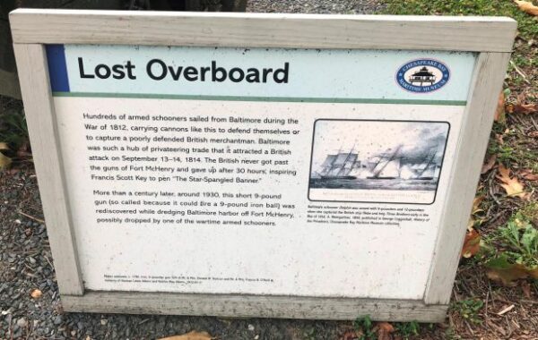 LOST OVERBOARD WAR MEMORIAL PLAQUE