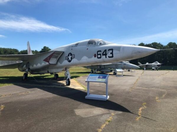 NORTH AMERICAN RA-5C VIGILANTE MEMORIAL AIRCRAFT