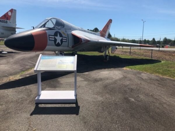 DOUGLAS F-6A (F4D) SKYRAY MEMORIAL AIRCRAFT