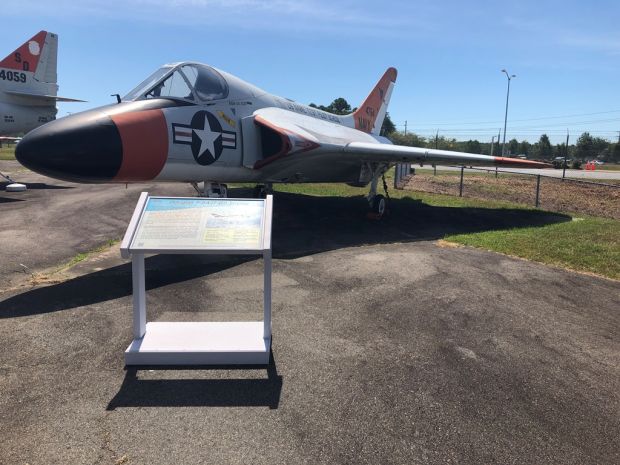 DOUGLAS F-6A (F4D) SKYRAY MEMORIAL AIRCRAFT