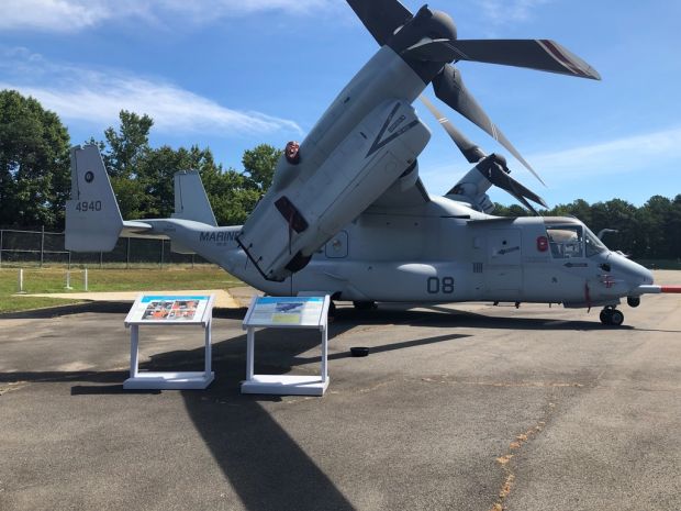 BELL-BOEING MV-22B OSPREY TEST AIRCRAFT NO. 8 MEMORIAL