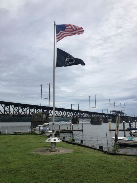 AMERICAN LEGION POST NO. 47 ALL WAR VETERANS MEMORIAL FLAGPOLE