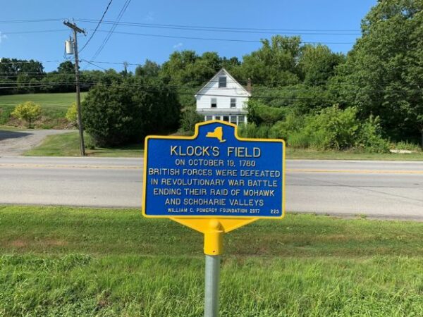 KLOCK’S FIELD REVOLUTIONARY WAR MEMORIAL MARKER