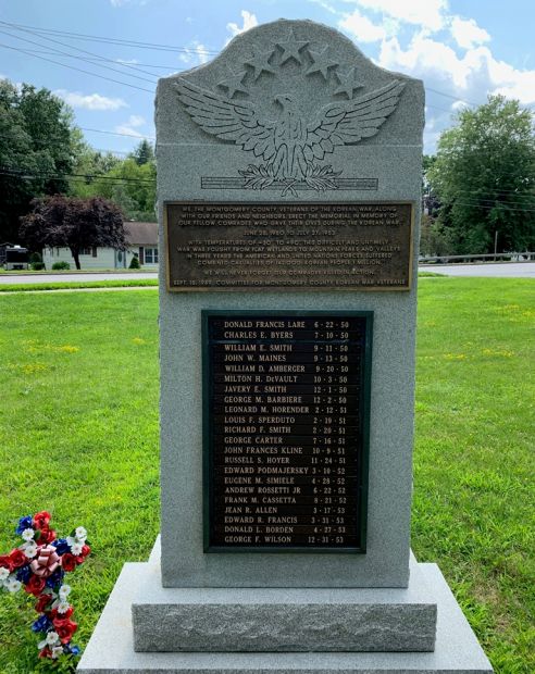 MONTGOMERY COUNTY VETERANS OF THE KOREAN WAR MEMORIAL