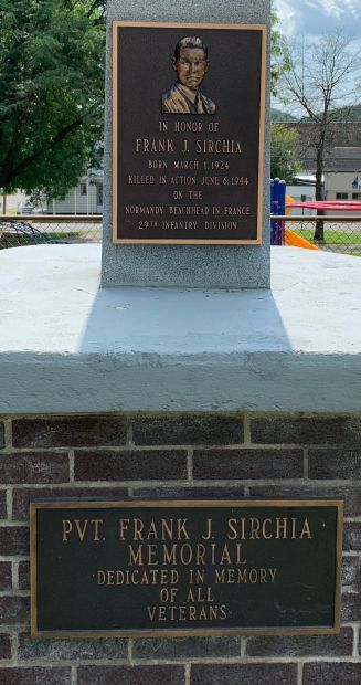 PVT. FRANK J. SIRCHIA MEMORIAL PLAQUES