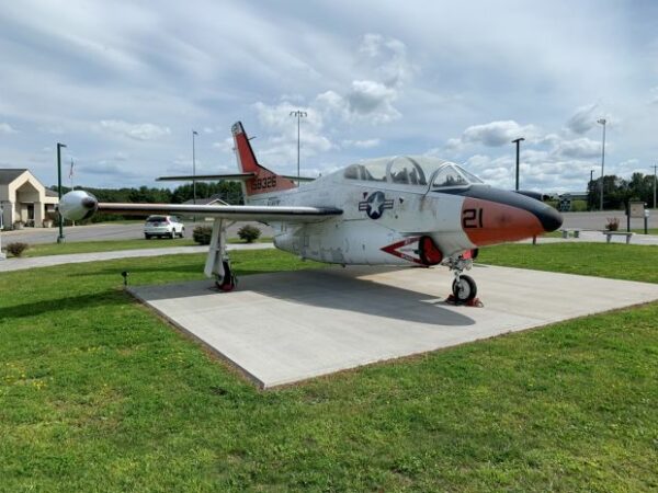 NORTH AMERICAN T-2 BUCKEYE MEMORIAL AIRCRAFT