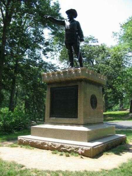 BREVET MAJOR GENERAL GEORGE SEARS GREENE WAR MEMORIAL