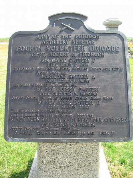 FOURTH VOLUNTEER BRIGADE WAR MEMORIAL
