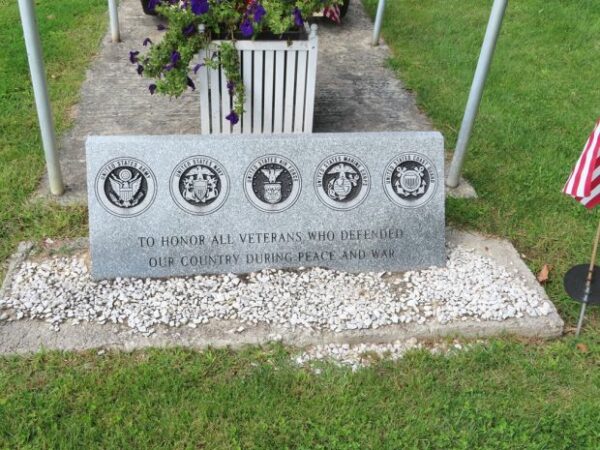 MASIERO-WINSHIP POST 1811 VETERANS MEMORIAL STONE B