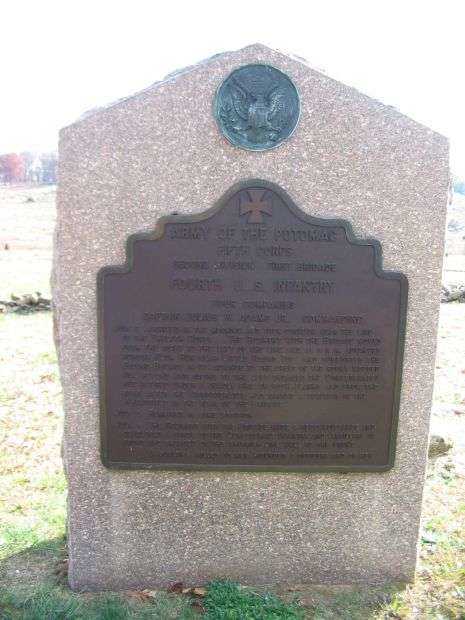 FOURTH U.S. INFANTRY WAR MEMORIAL