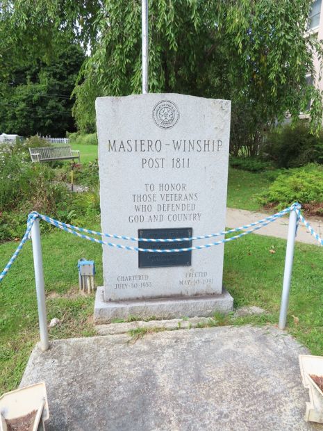 MASIERO-WINSHIP POST 1811 VETERANS MEMORIAL STONE A