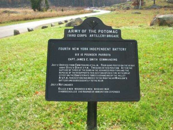 FOURTH NEW YORK INDEPENDENT BATTERY WAR MEMORIAL