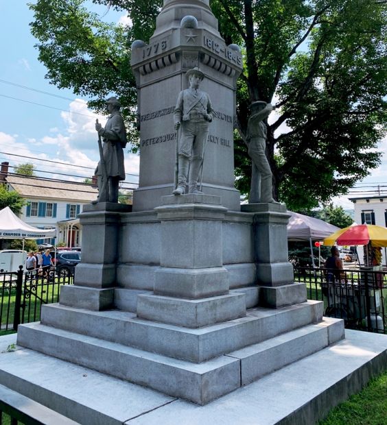 DELAWARE COUNTY, NY CIVIL WAR MEMORIAL SIDE C