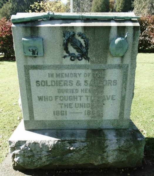 HOMER SOLDIERS & SAILORS CIVIL WAR MEMORIAL