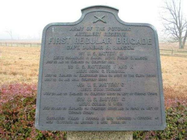 FIRST REGULAR BRIGADE WAR MEMORIAL