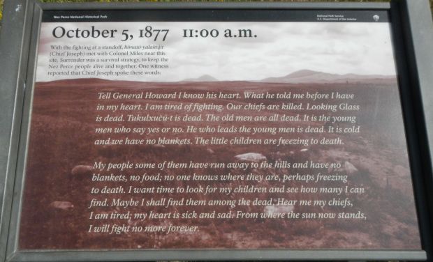 OCTOBER 5, 1877 11:00 A.M. MEMORIAL PLAQUE