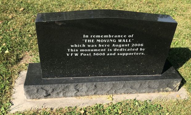 VFW POST 5608 VIETNAM VETERANS MEMORIAL BACK