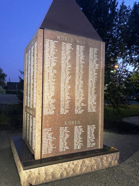 CUBA WAR VETERANS MEMORIAL SIDE B