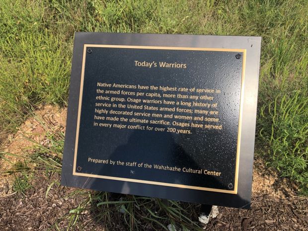 TODAY’S WARRIORS WAR MEMORIAL PLAQUE