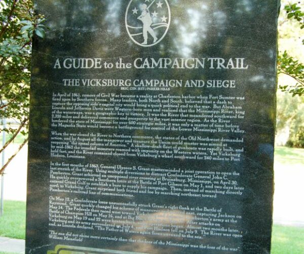 THE VICKSBURG CAMPAIGN AND SIEGE WAR MEMORIAL